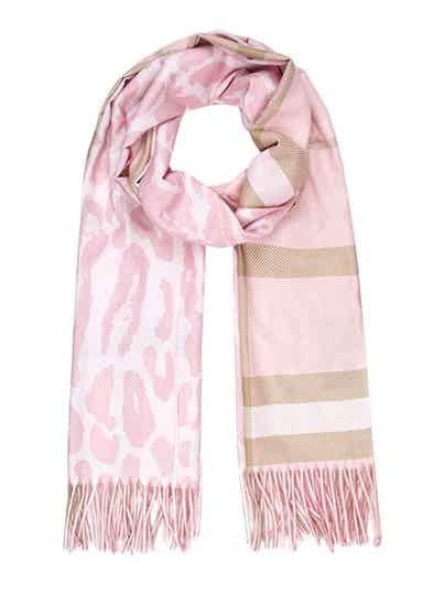 burberry sjaal roze